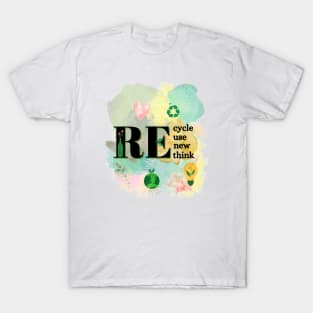 Recycle Reuse Renew Rethink T-Shirt